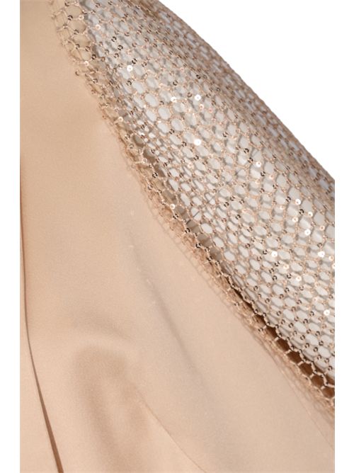 Giacca in crepe con maniche in rete con paillettes Clips | E704 D42000072